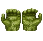 Hasbro Marvel Avengers Age of Ultron Gamma Grip Hulk Fists Hasbro Marvel Avengers Age of Ultron Gamma Grip Hulk Fists